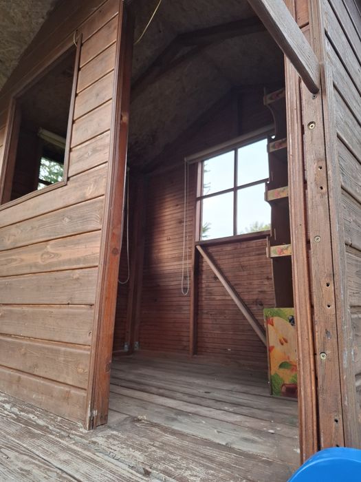 Domek ogrodowy dla dzieci - wysoki