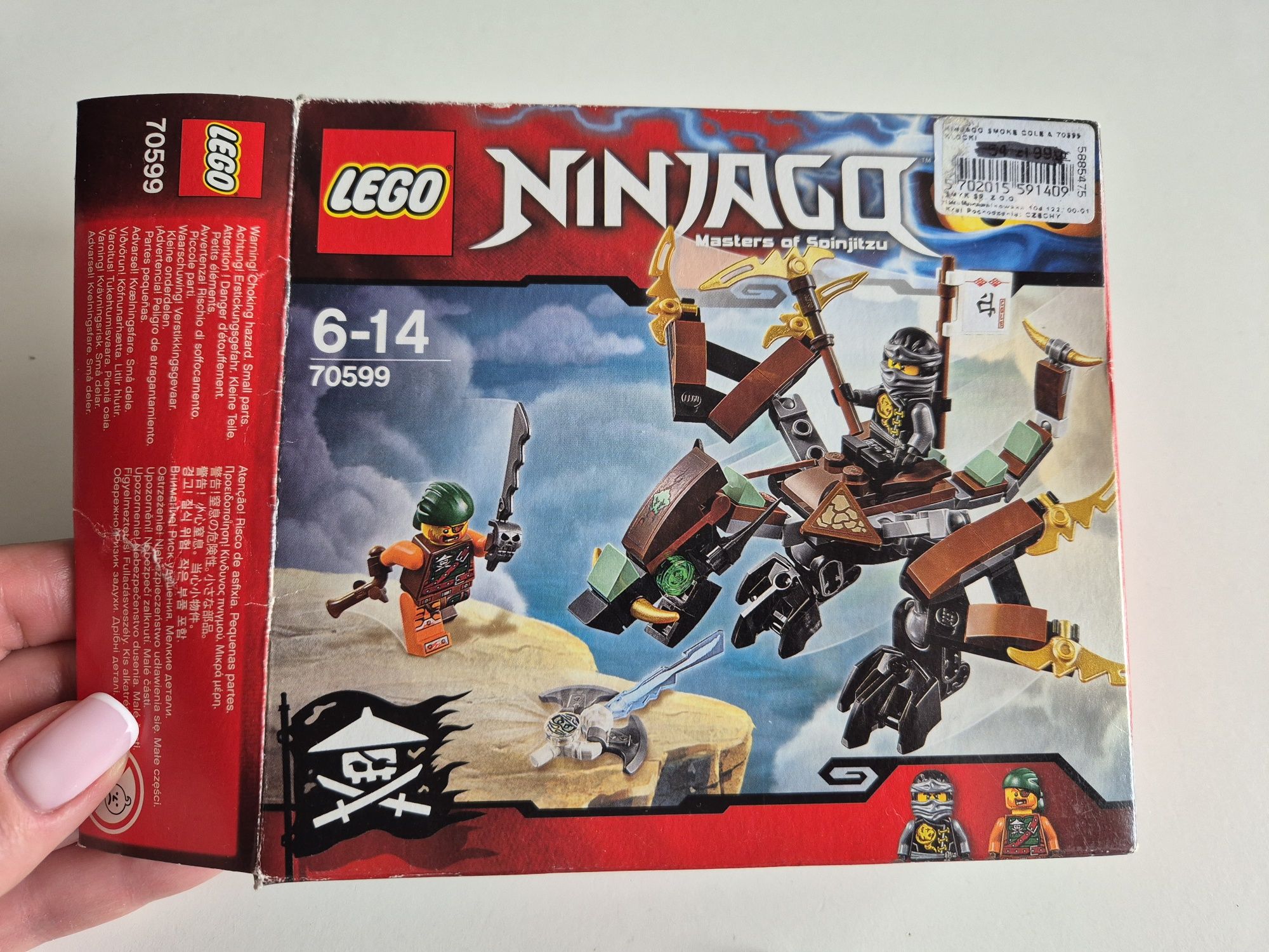 Lego 70599 NINJAGO® Smok Cole'a