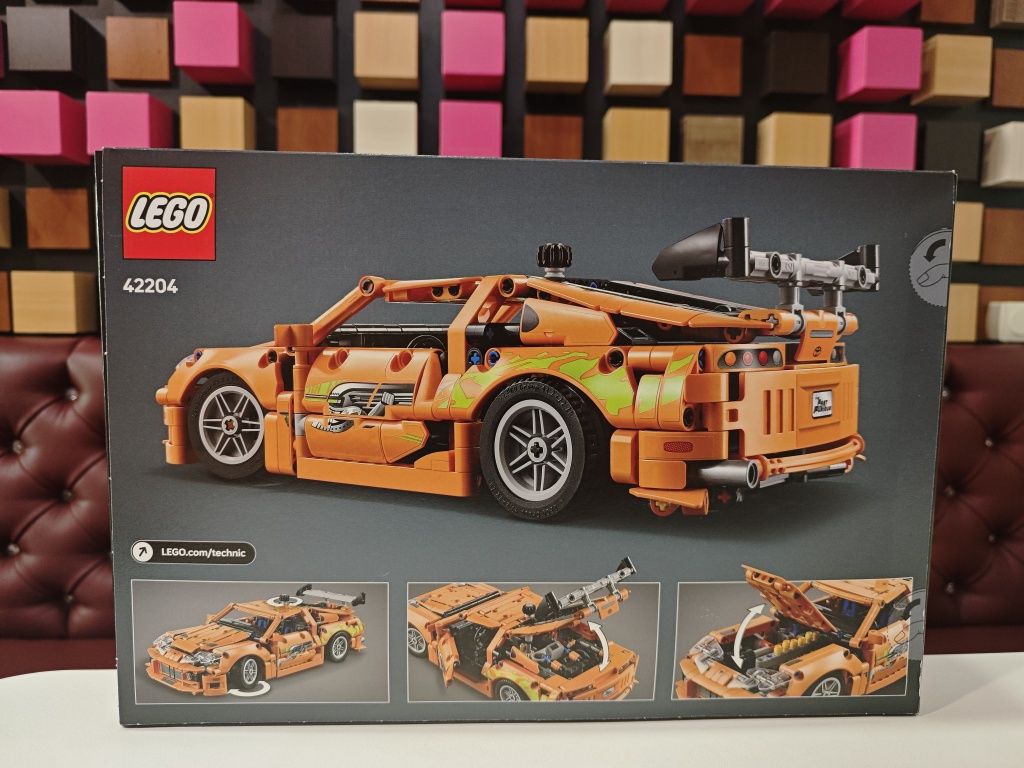 Конструктор LEGO Technic 42204 Fast and Furious Toyota Supra MK4