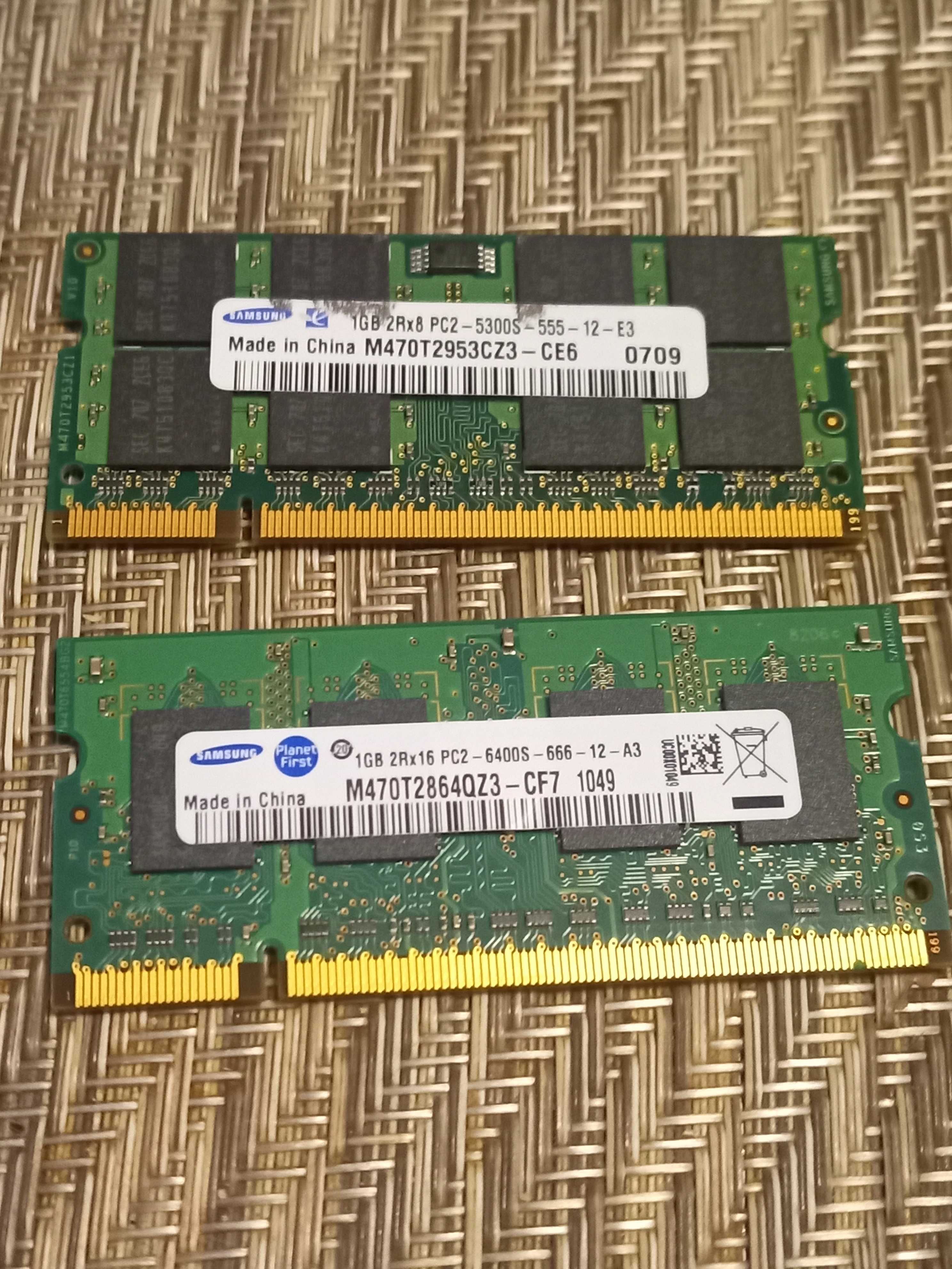 Pamięć 1Gb do laptopów