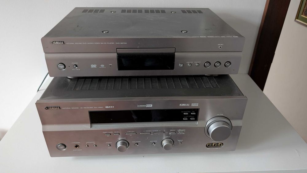 Yamaha RX-V550 + DVD-S2700 + Tannoy Fusion 2 + Sennheiser HD555