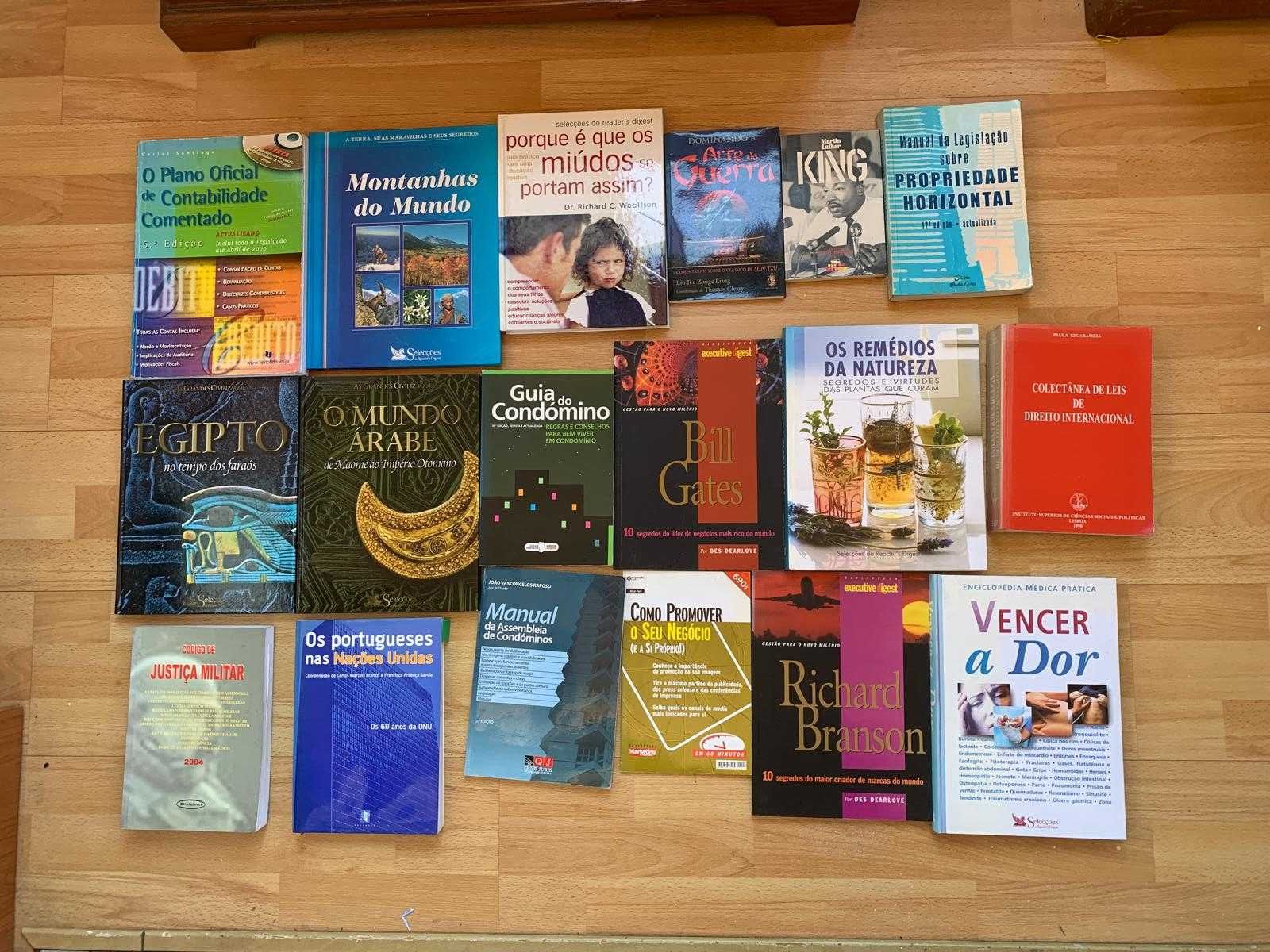 Lote livros diversos 3€