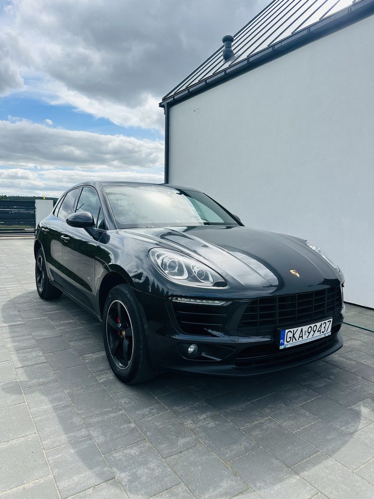 Nowa cena! Porsche Macan 2.0 rok 2017 benzyna czarny antracytowy
