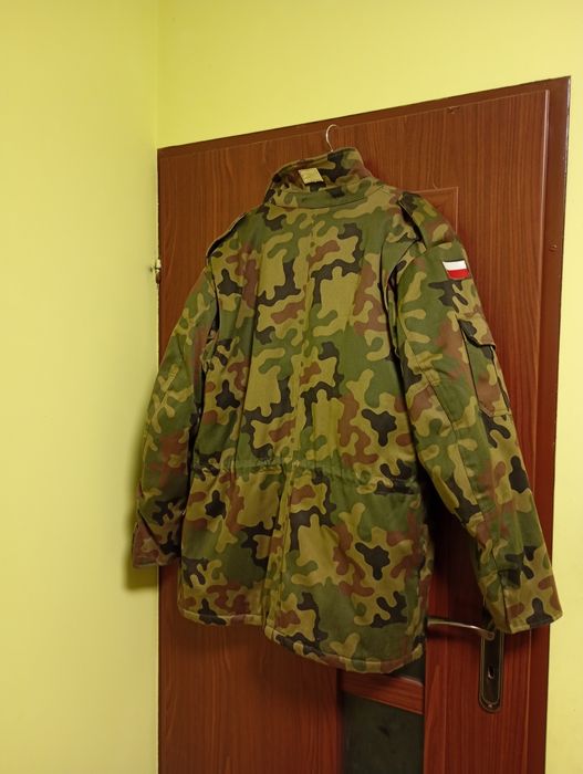 Kurtka wojskowa zimowa gruba ciepła