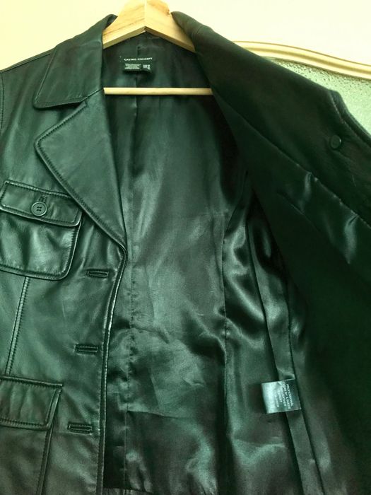 Кожаный пиджак..