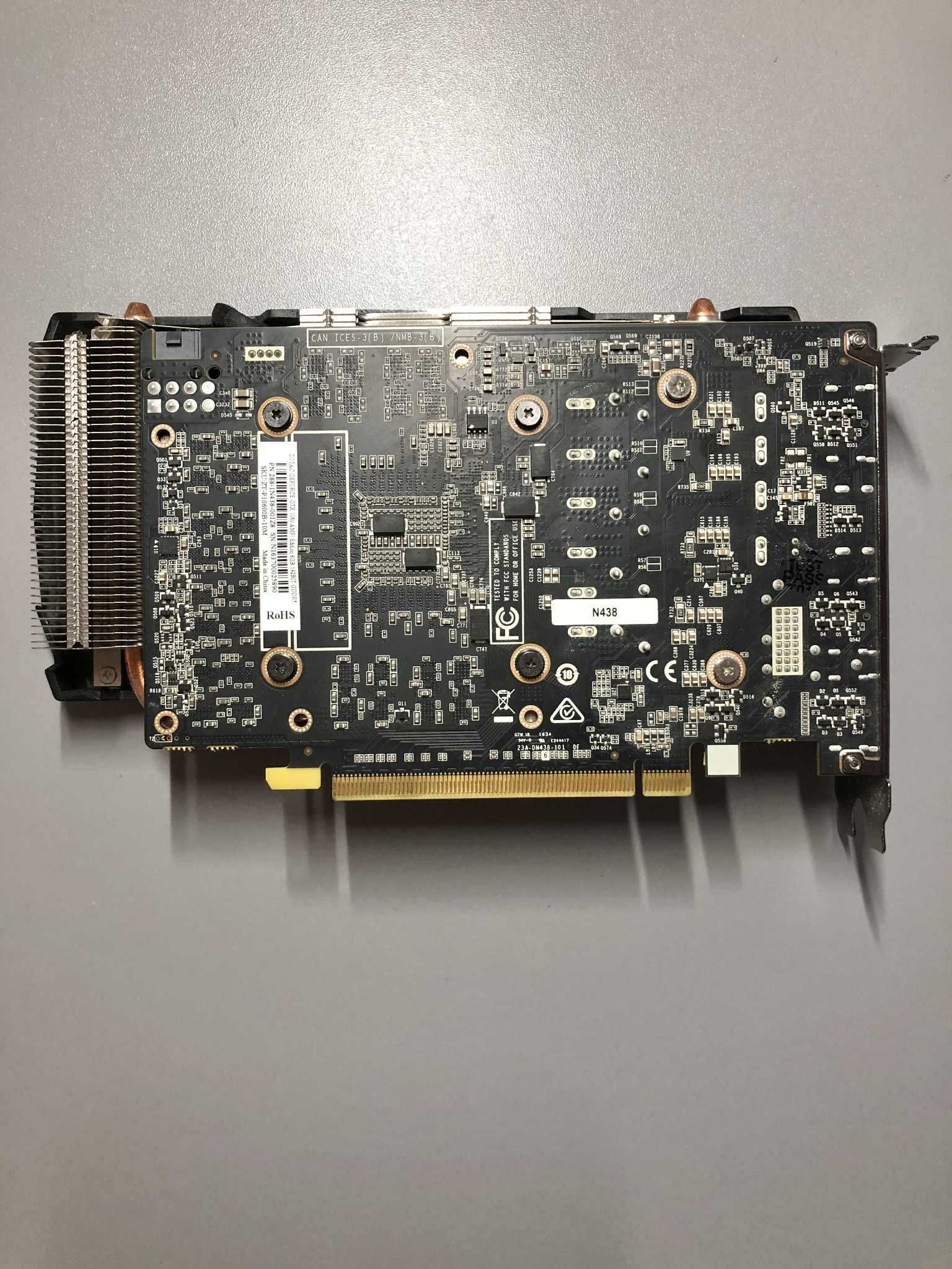Karta Graficzna ZOTAC GEFORCE GTX 1060 AMP! Edition 6GB 192BIT GDDR5