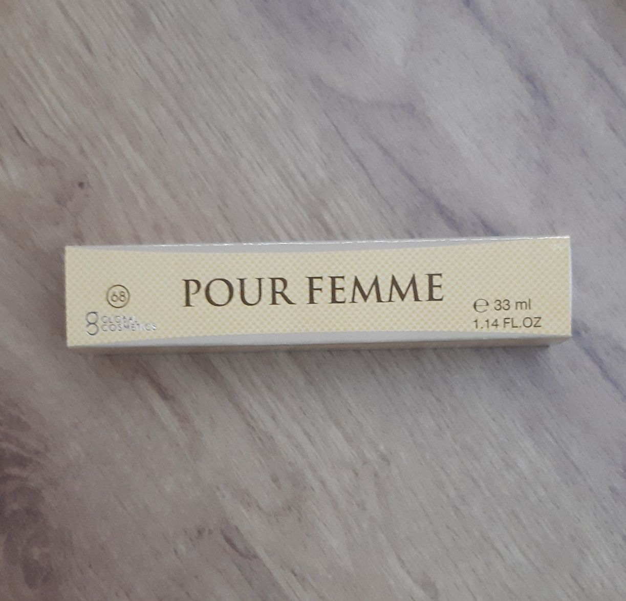 Damskie Perfumy Pour Femme (złota) (Global Cosmetics)