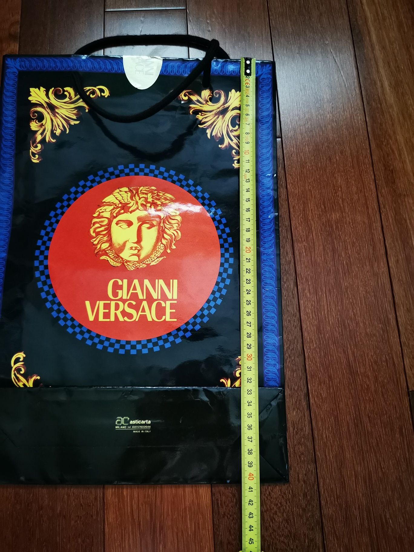 Gianni Versace oryginalna vintage torba torebka prezentowa