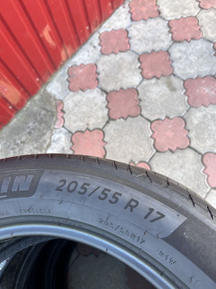 205/55/17 Michelin літо пара склад шини б/у резина