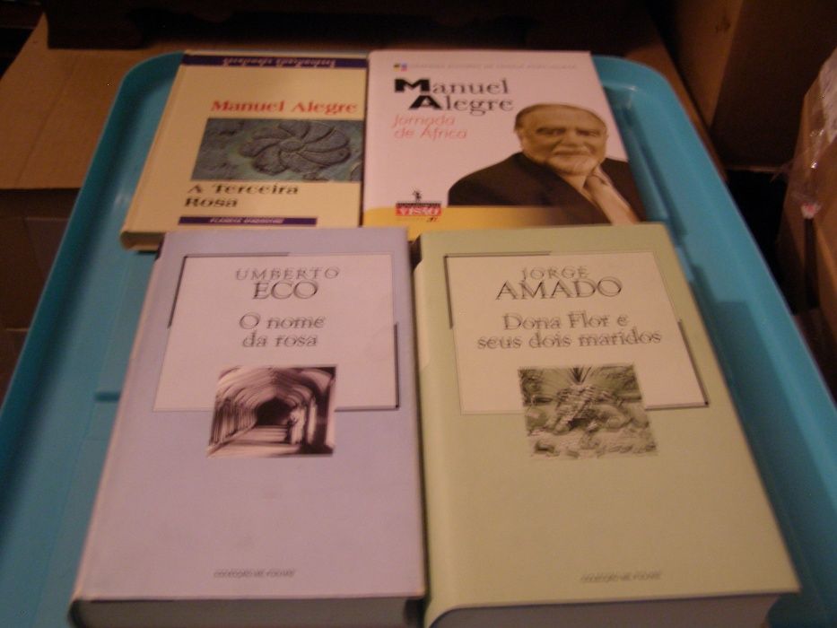Livros - Autores portugueses - estrangeiros