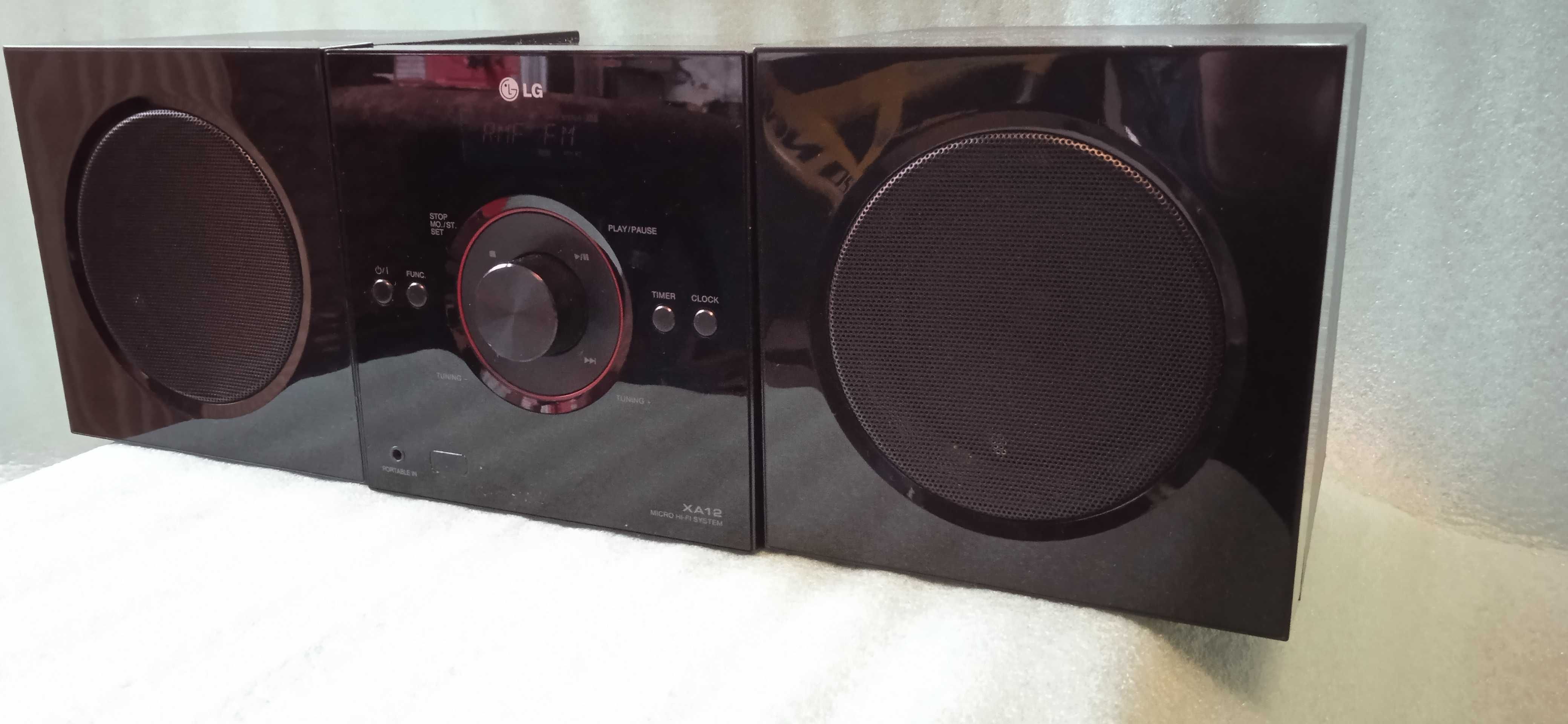 Zestaw audio-Wieża LG XA12-Złącze Portable In, MP3