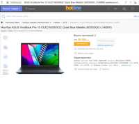 OLED ! Rtx 3050/ ryzen 5 5600h/ ASUS VivoBook Pro 15 OLED M3500QC