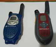 Рації Motorola, робочі, на батарейках