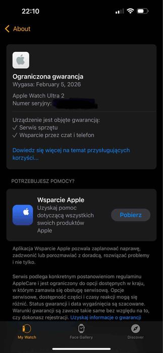 Apple Watch Ultra Wide 2 + Bransoleta Titanium Srebrna L