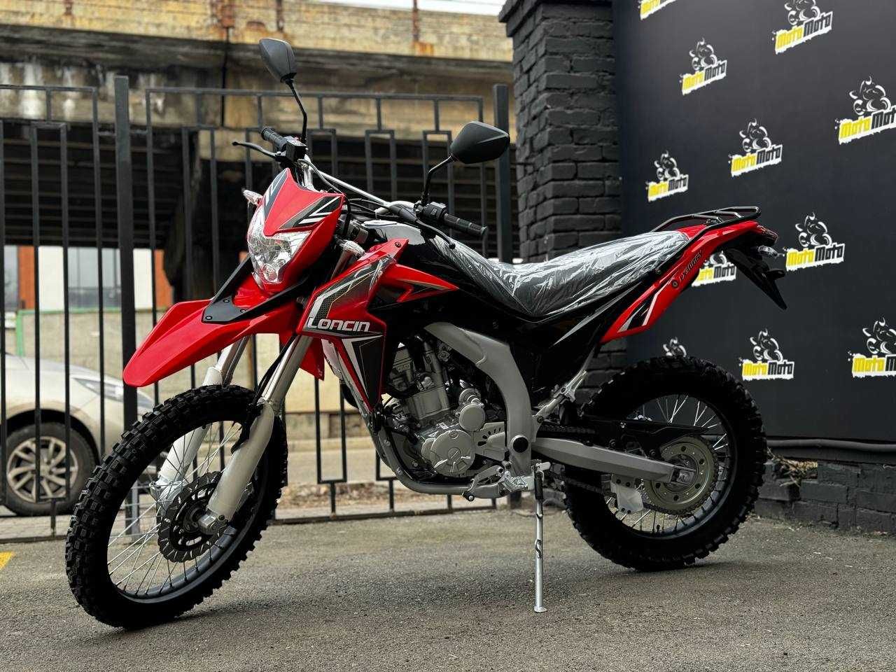 Мотоцикл Loncin LX300GY SX2 PRO Червоний RED Рідинне охолодження