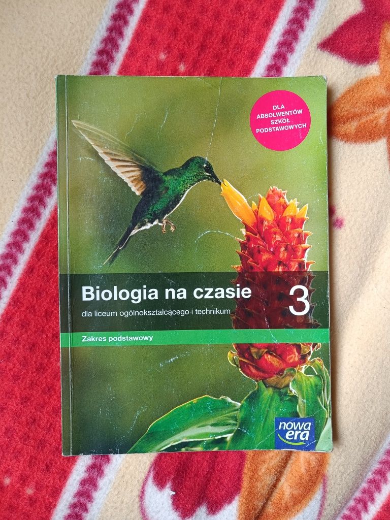 Biologia na czasie 3 podręcznik zakres podstawowy nowa era