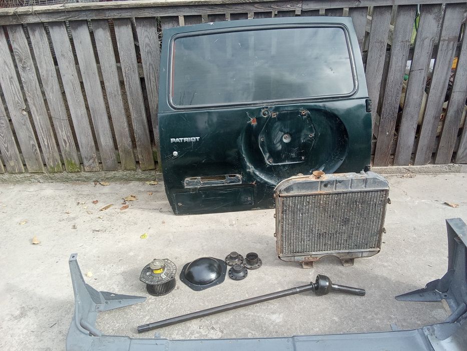 Задня ляда уаз патріот