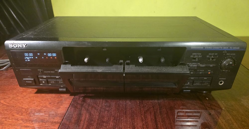 Magnetofon DECK SONY TC-WE405
