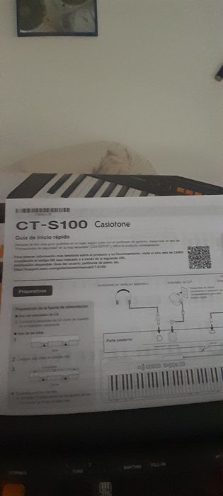 Teclado CT S100 CASIO