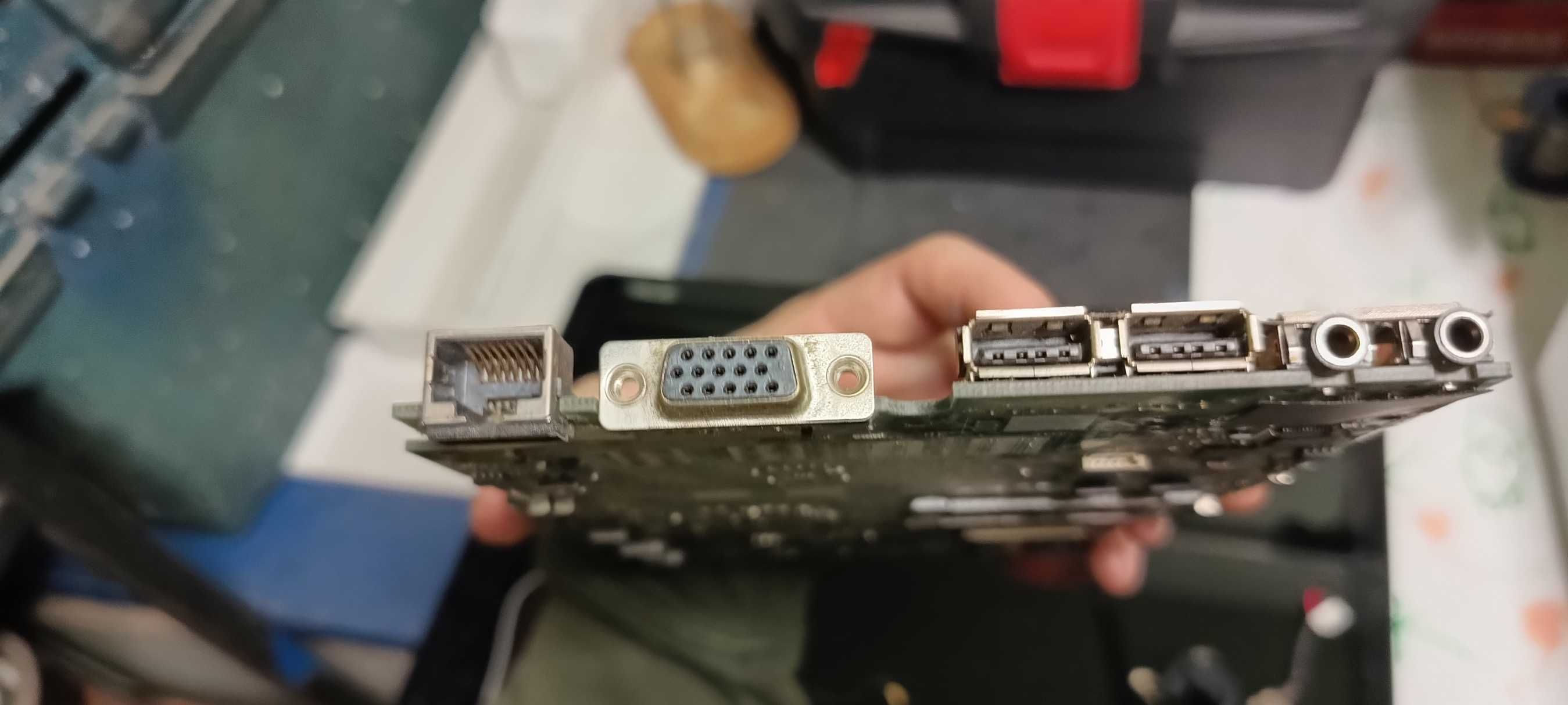 Płyta główna z procesorem Intel Core 2 Duo wraz z chłodzeniem