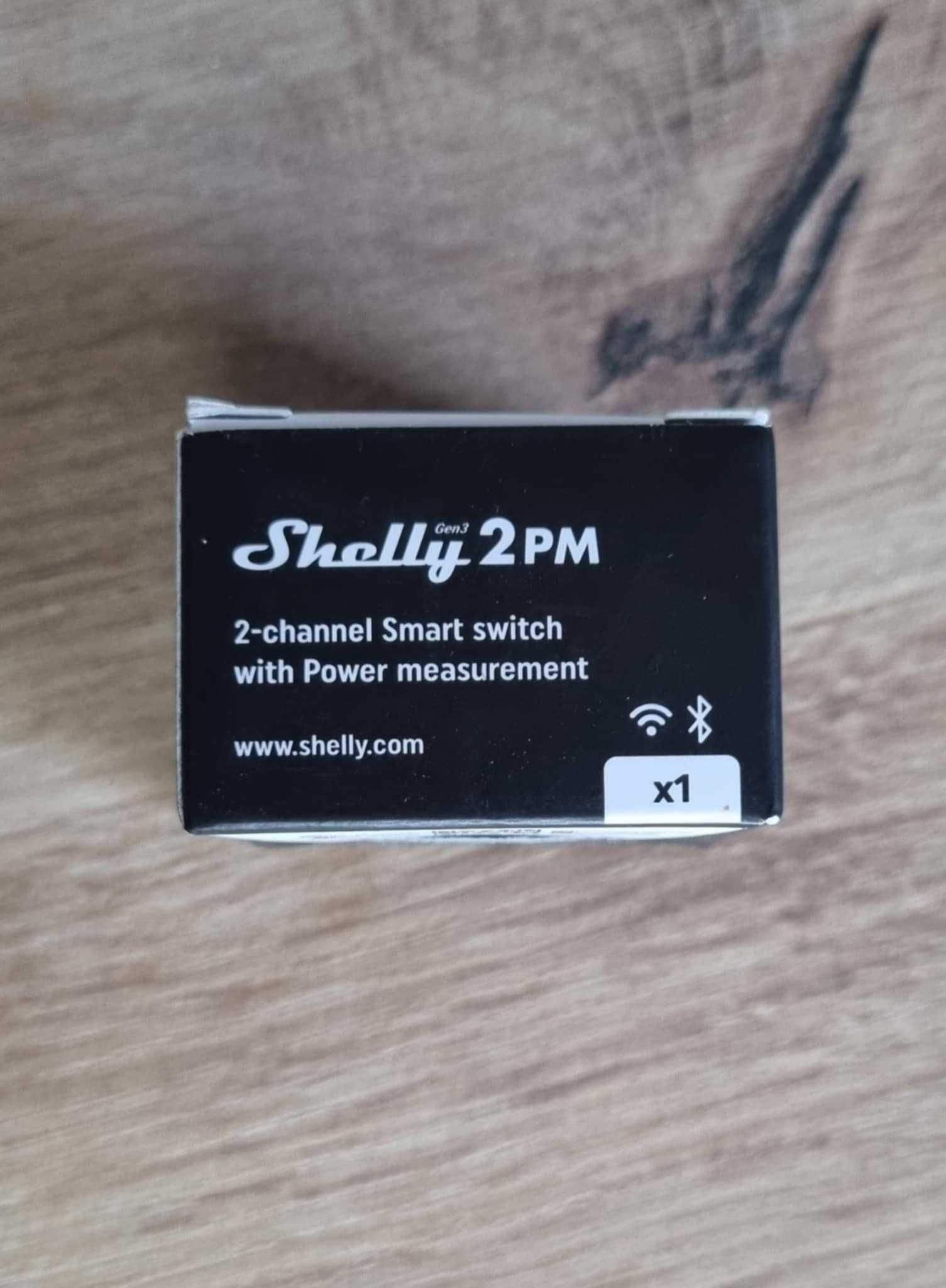Shelly 2PM gen 3 inteligentny sterownik oświetlenia wifi