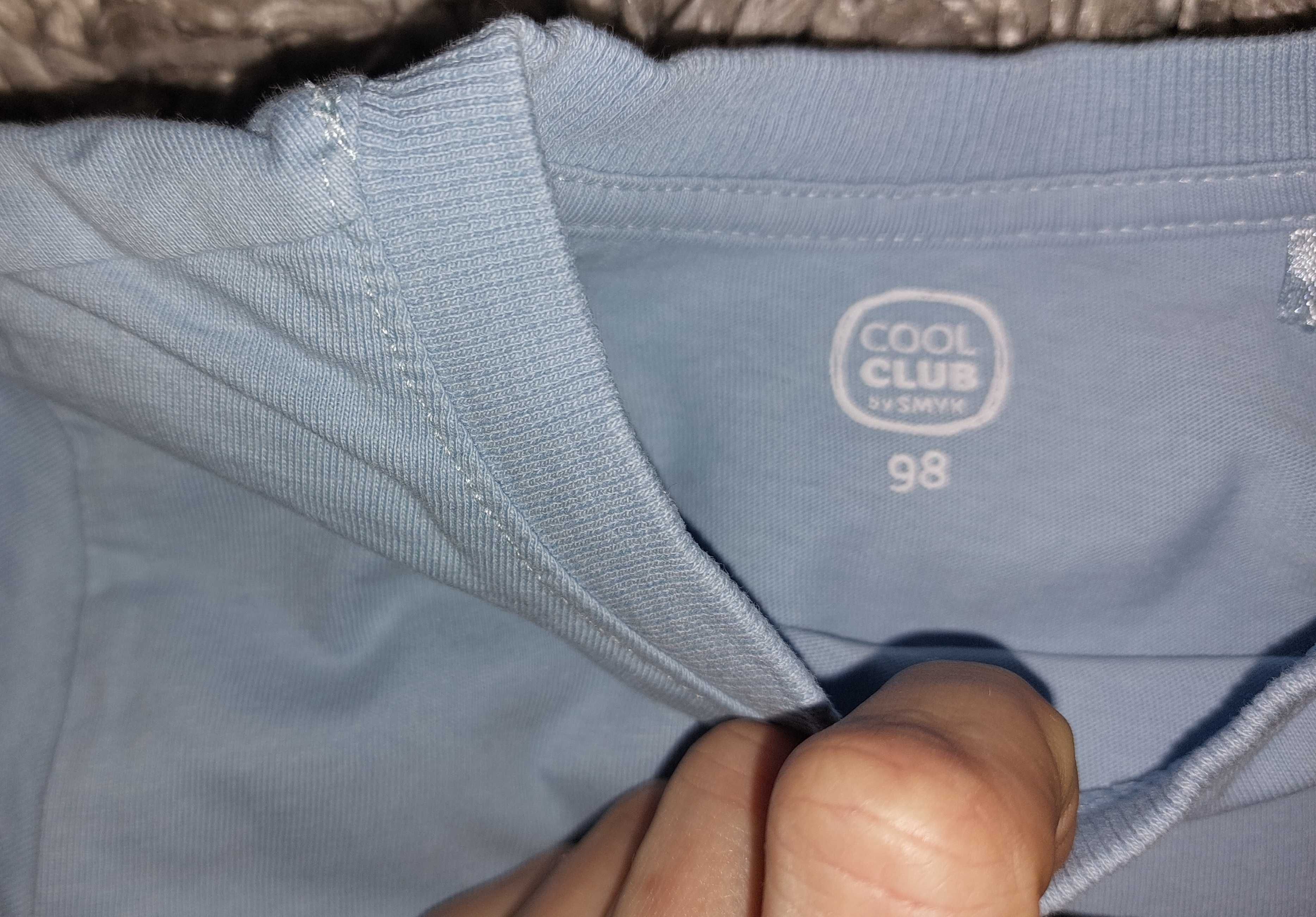 Cool Club, T-shirt chłopięcy, niebieski, rozmiar 98