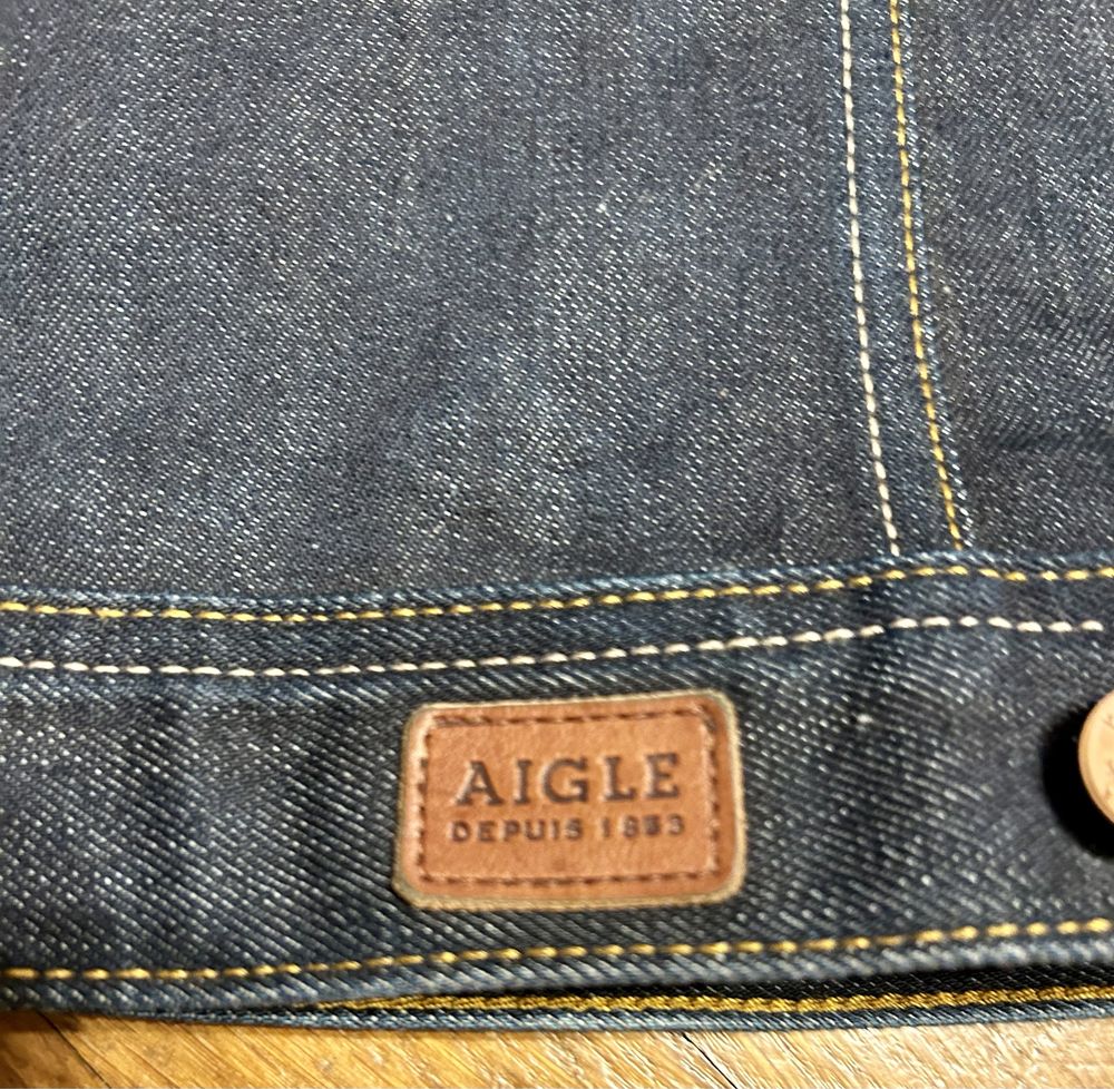 Джинсова куртка Selvedge Denim від Aigle