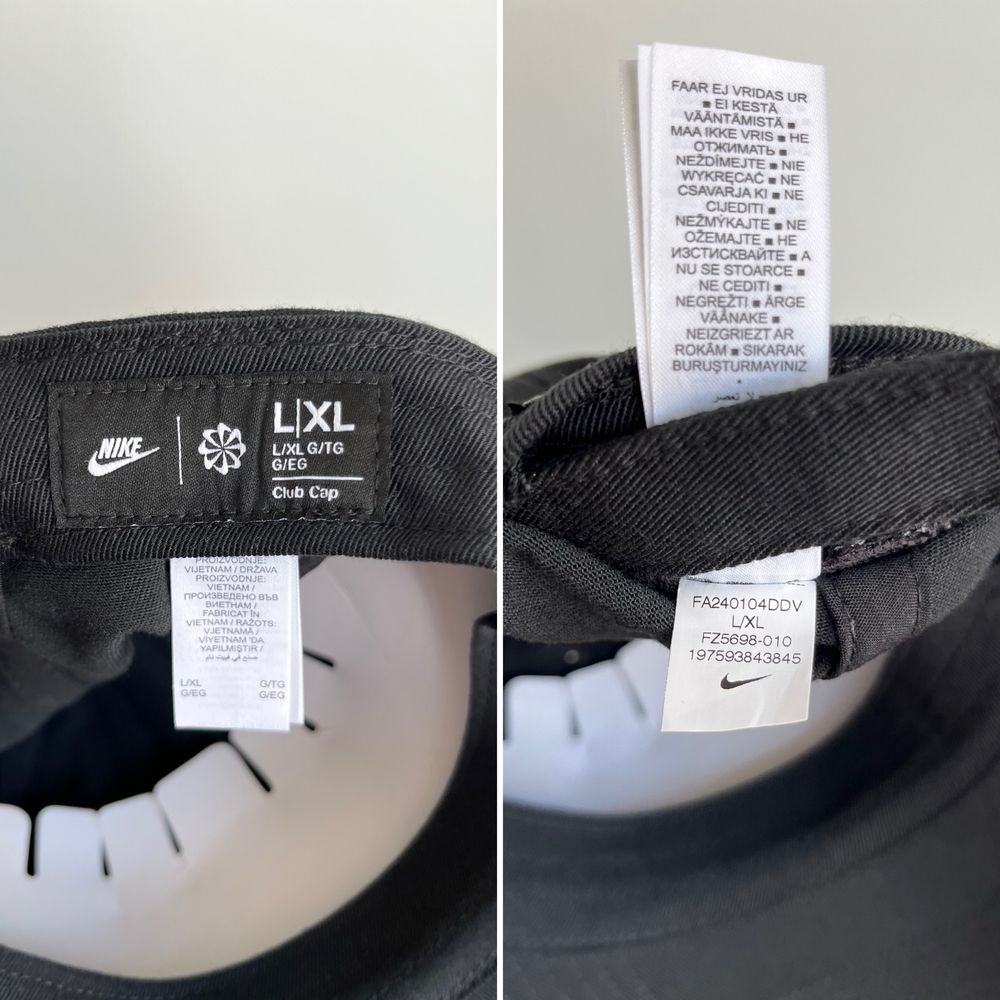 Оригінал Nike Club Unstructured Hat Кепка Бейсболка Новая FZ5698