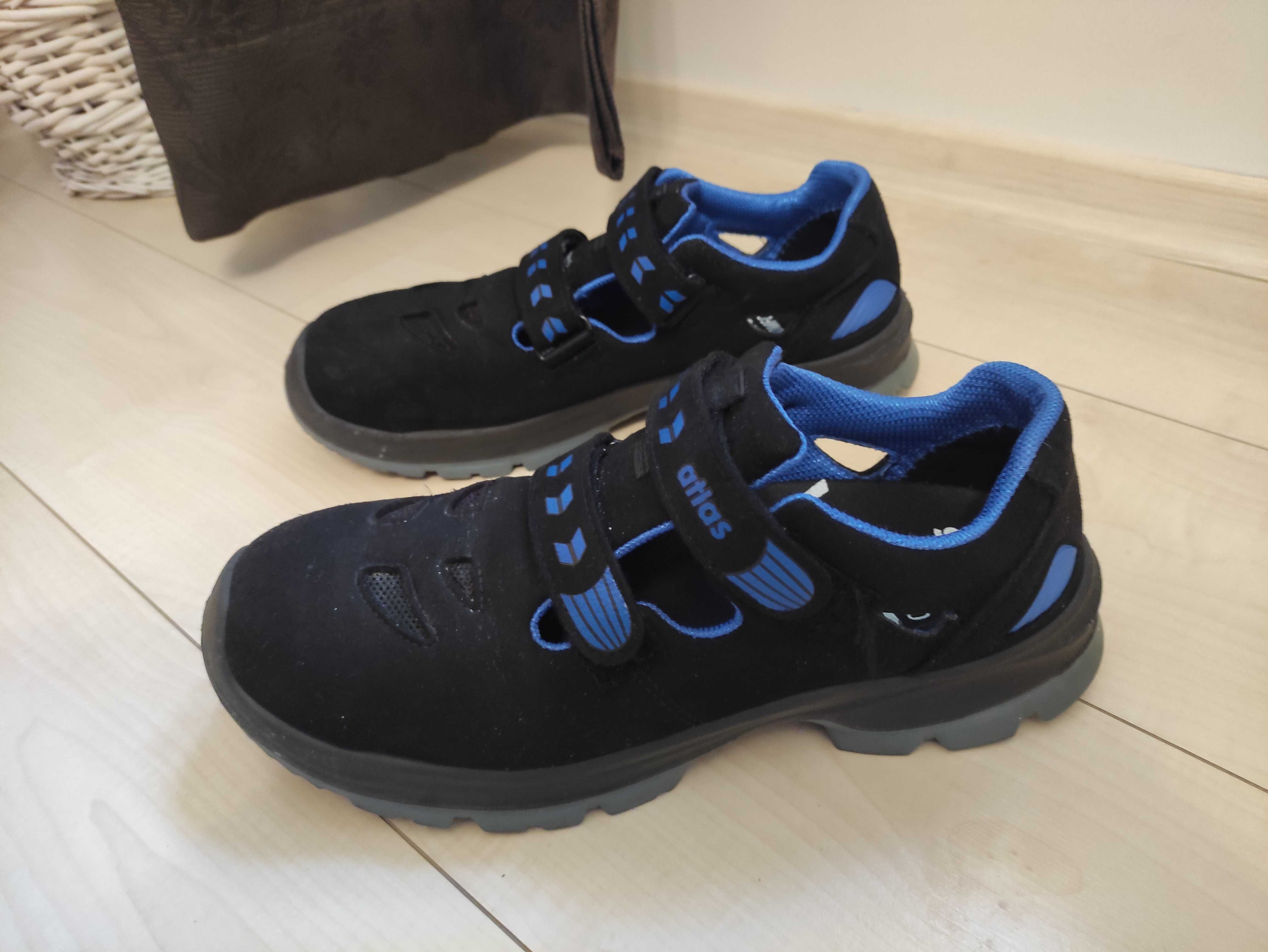 Męskie buty robocze Atlas ESD TX 360 S1 SRC r. 45 29 cm bdb