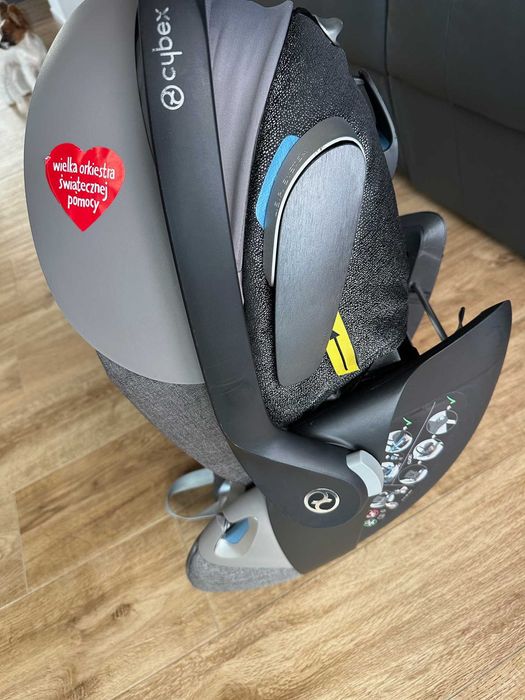 Cybex Cloud Z I-Size Plus szary GREY  0-13 kg jak nowy