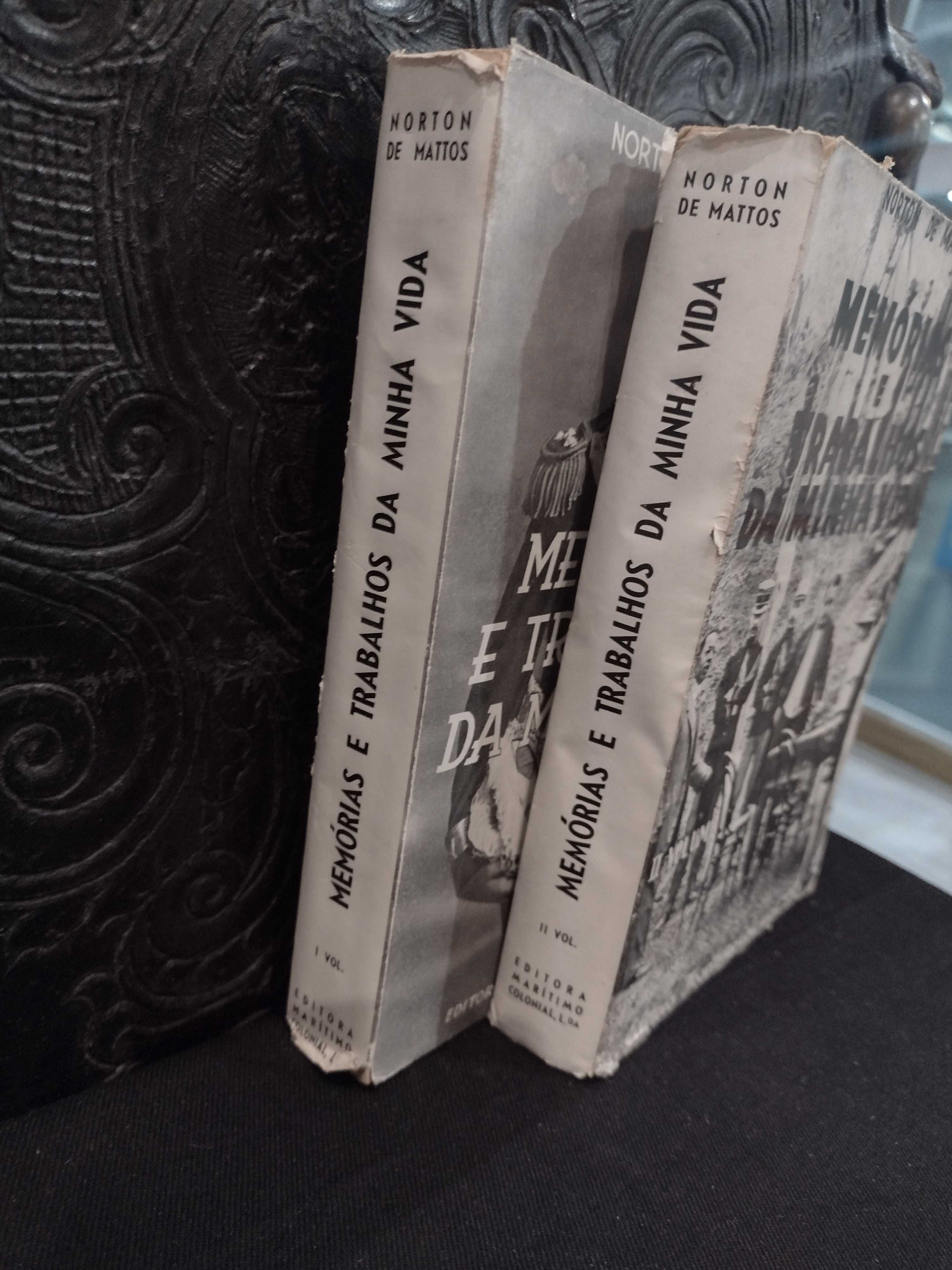Memórias e Trabalhos da Minha Vida - Norton de Mattos (2 volumes)
