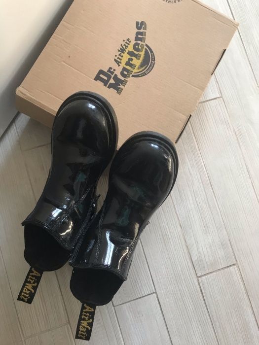 Ботинки детские демисезонные оригинал Dr. Martens кожа 32 размер