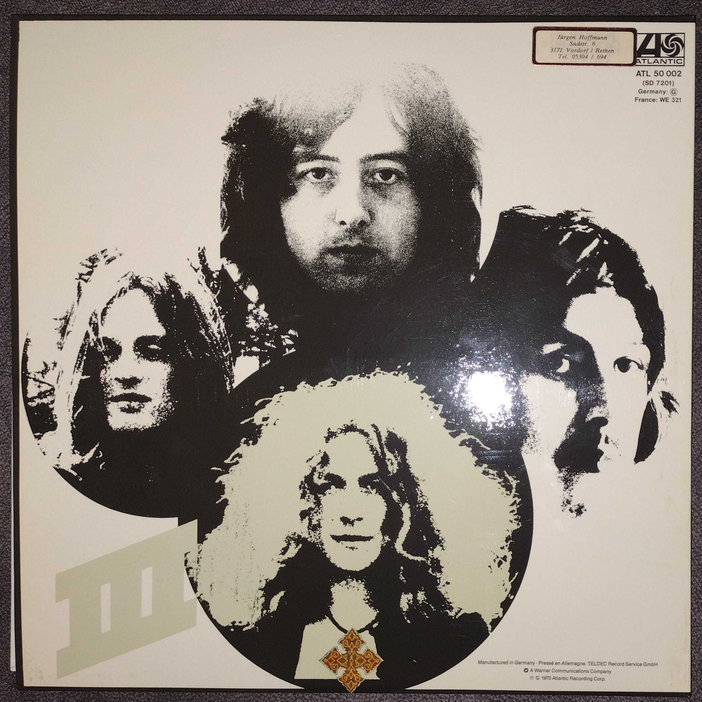 Led Zeppelin – Led Zeppelin III płyta winylowa