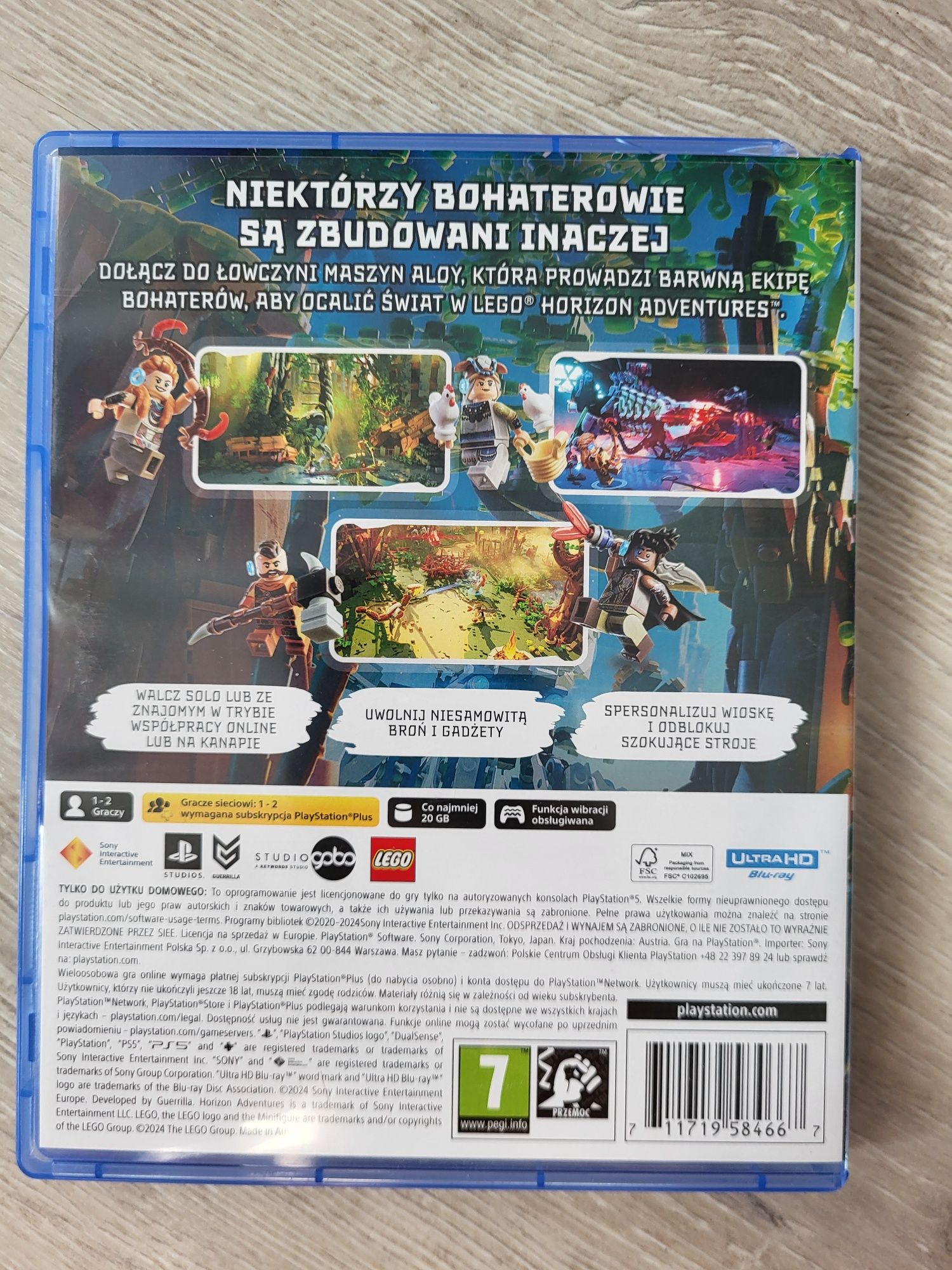 Lego horizon adventures ps5 - idealna - gry dla dzieci