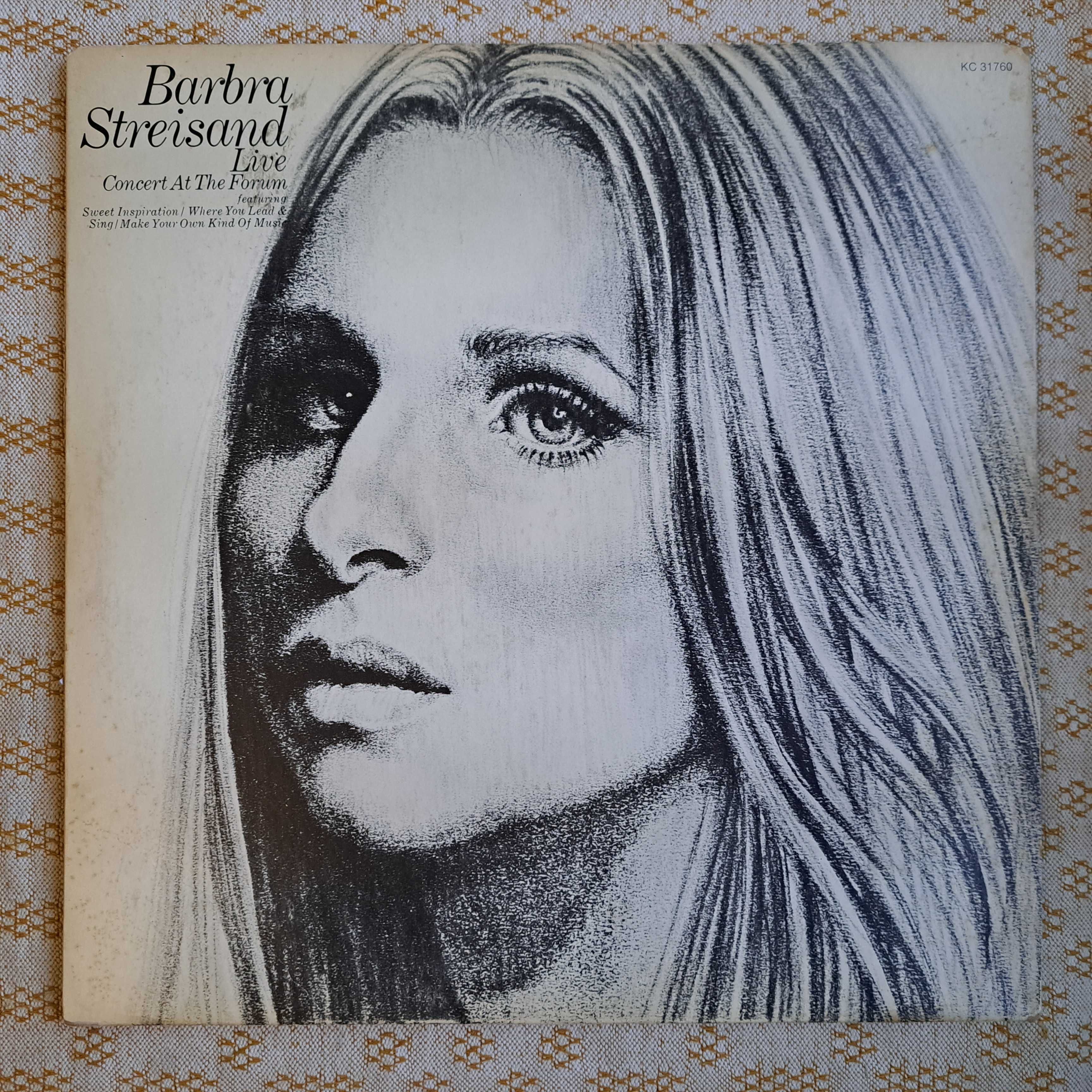 Barbra Streisand Live Concert At The Forum 1972 US (VG+/VG+)