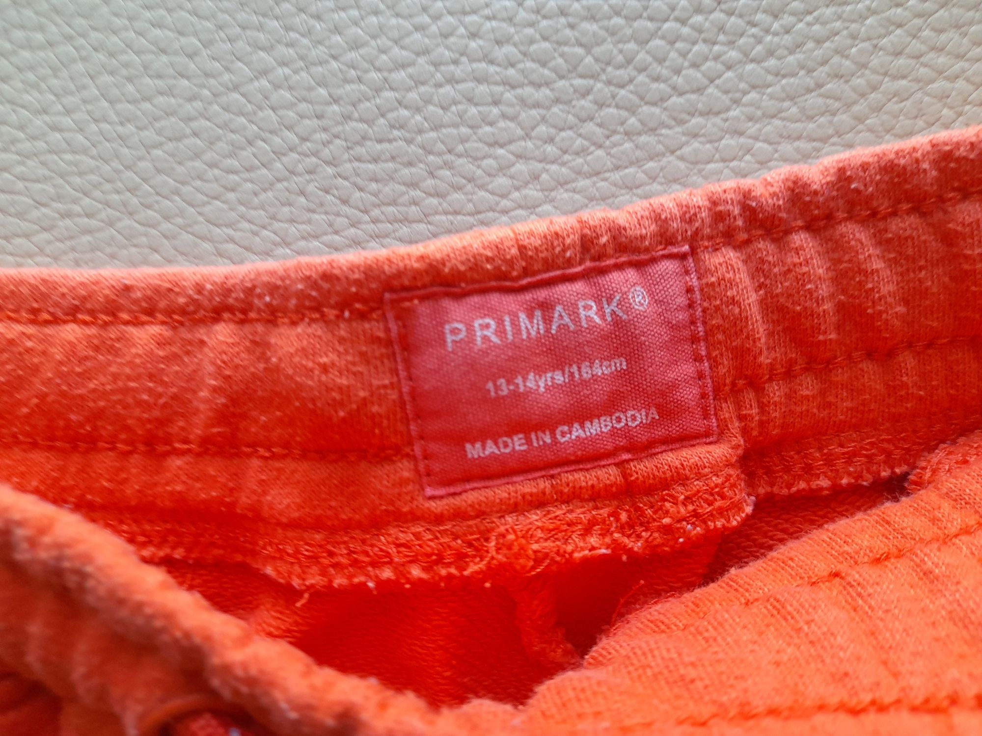 Calções laranja primark