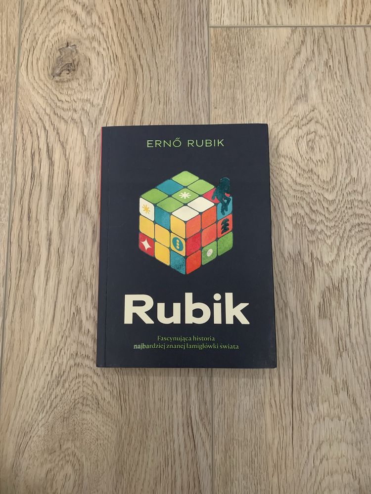 Książka biografia „Rubik” Erno Rubik