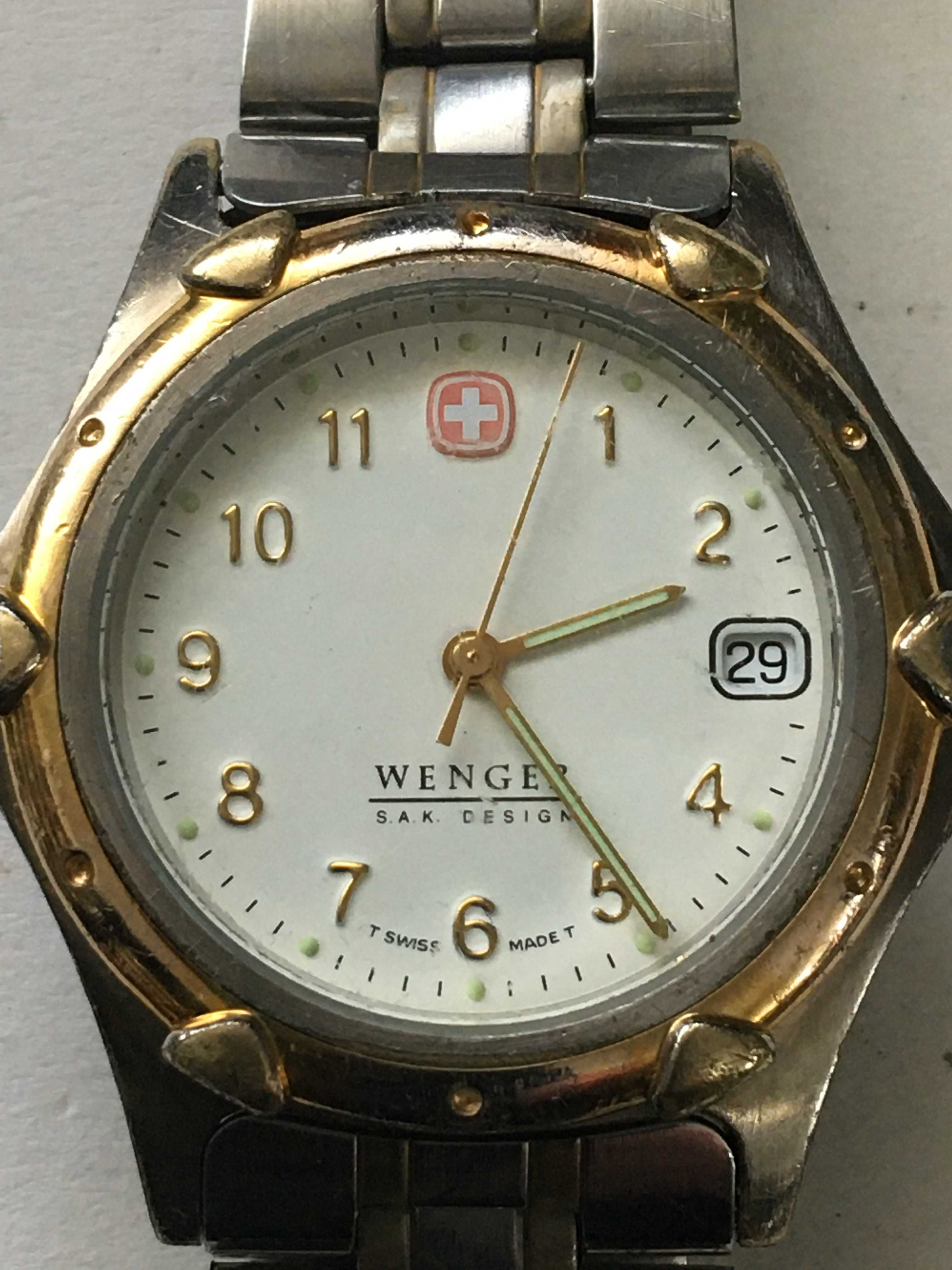 Zegarek męski WENGER S.A.K. Design Swiss Made 095.0695