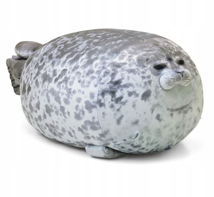 Foka Poduszka Pluszak Pluszowa Maskotka 60 Cm