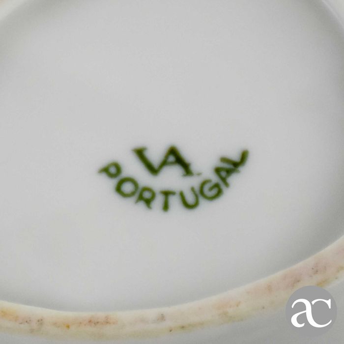 Aneleira / covilhete em forma de folha Porcelana Vista Alegre