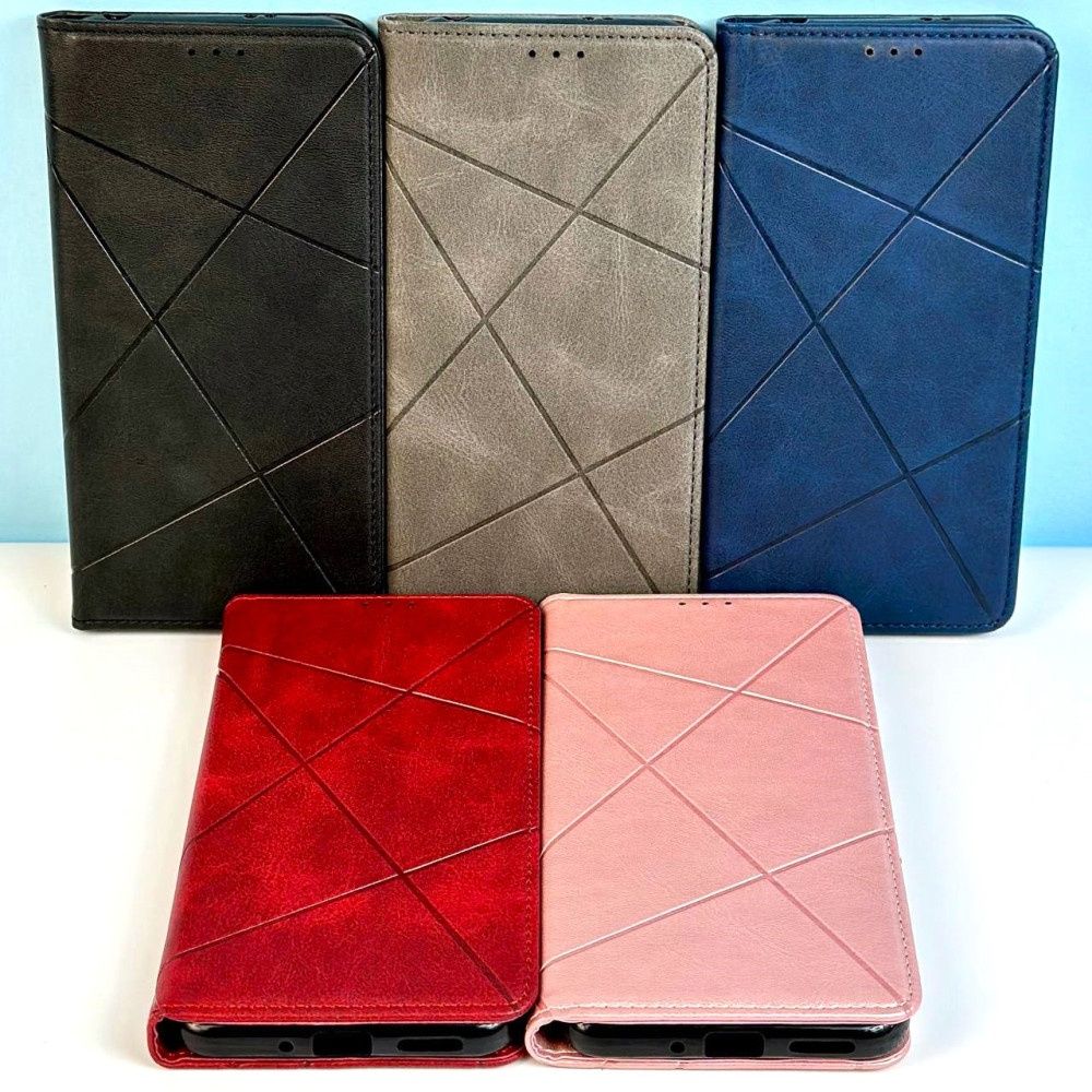 Чехол книжка Business Leather Прошитая Samsung A15 та інші!