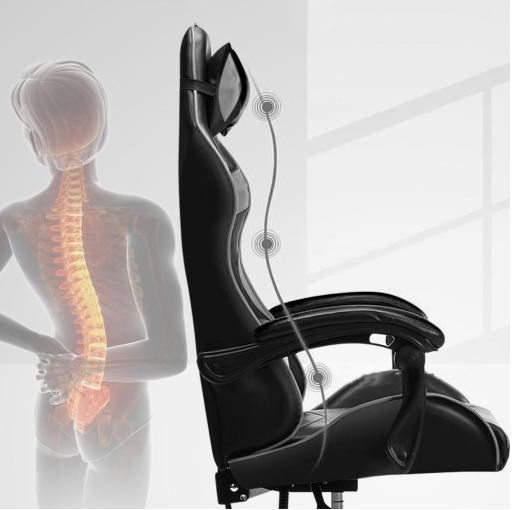 Fotel gamingowy biurowy premium healthyspine zdrowy program kręgosłup