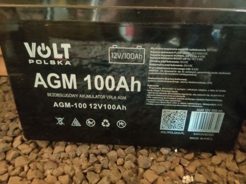 Akumulator AGM 12v 100ah