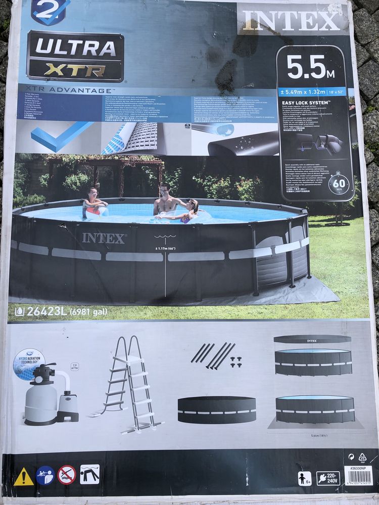 Basen stelażowy Ultra XTR 549 x 132 - 26330 Intex