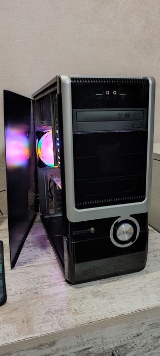 Игровой ПК бюджетный офисный для работы учёбы ретро игр