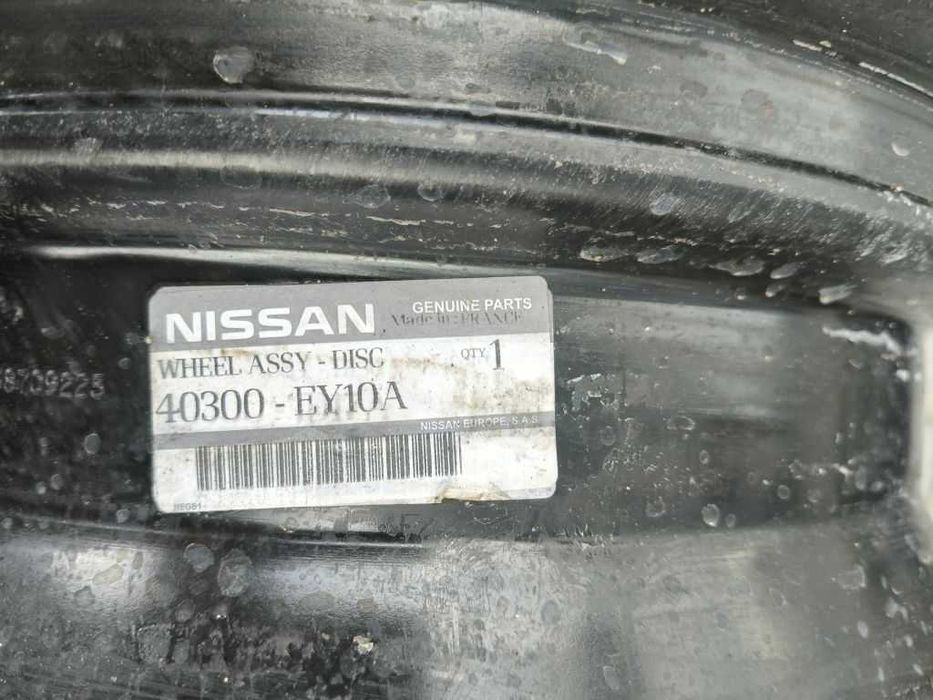 Felgi stalowe Nissan 40300-EY10A Felgi 5x114,3 6.5x16 ET40 ML66.1