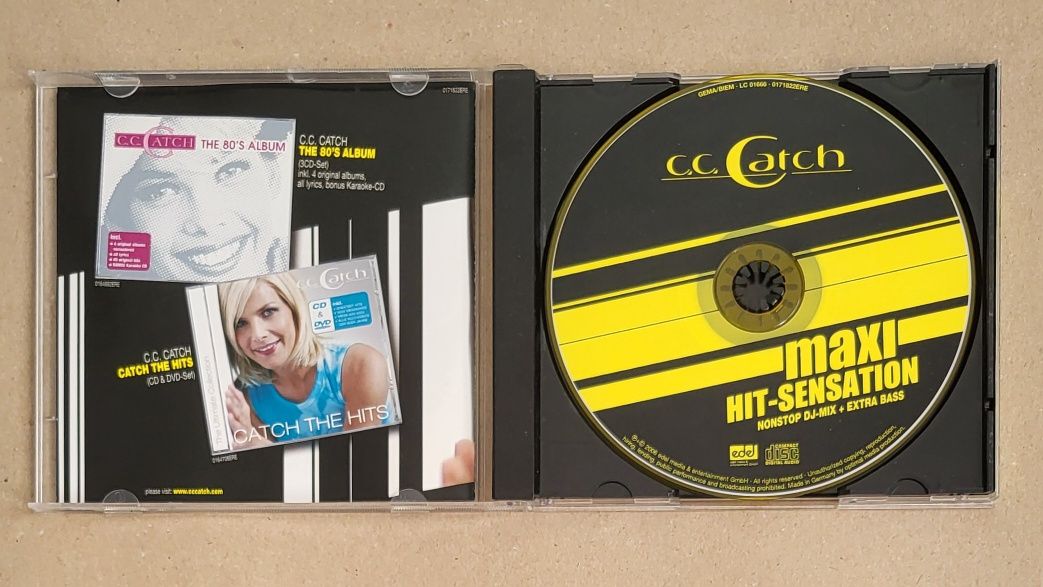 C.C. Catch - The Maxi Hit-Sensation (Nonstop DJ-Mix) 2006 CD