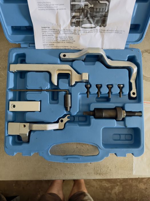 Інструмент Фіксатор валів для заміни Ланцюгів