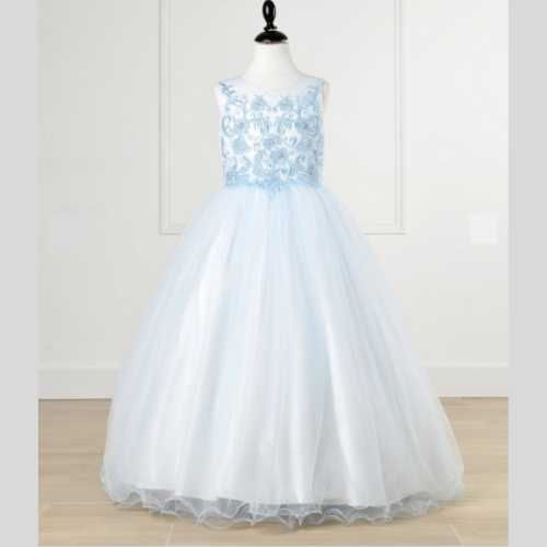 Vestidos longos de princesa para crianças. Temos loja, envio gratis