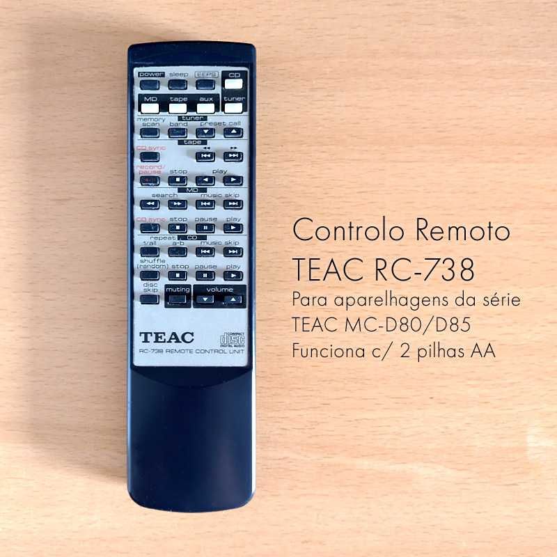 Telecomando de Aparelhagem TEAC RC-738